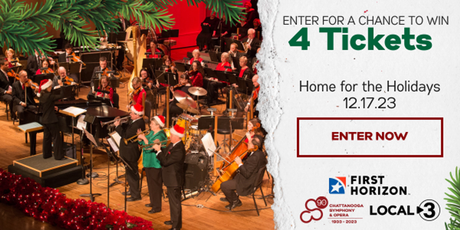 I Just Entered To Win Four Tickets To Chattanooga Symphony And Opera S