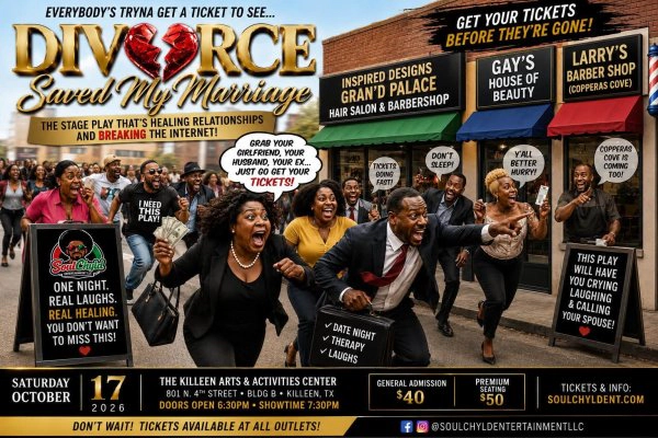 Enter to WIN tickets to Divorce Saved My Marriage
