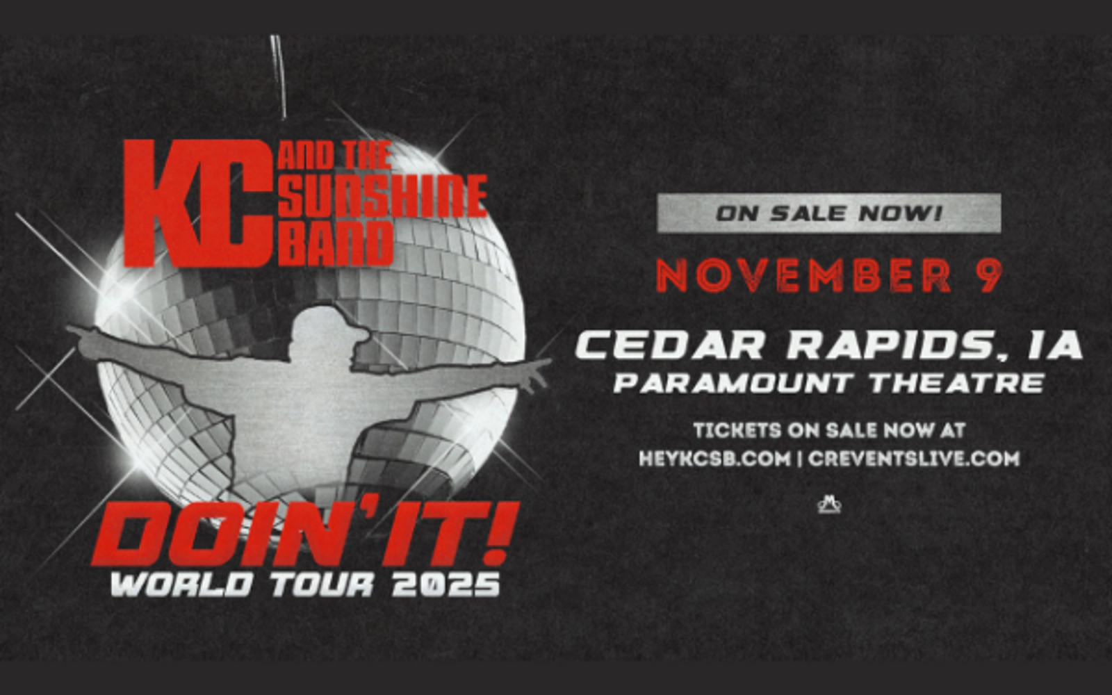 Win Tickets To See KC & The Sunshine Band At The Paramount Theatre