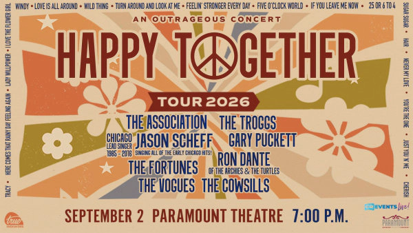 Win Tickets To The Happy Together Tour At The Paramount Theatre