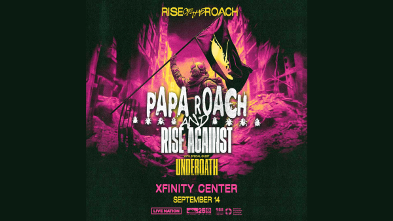 Papa Roach at Xfinity Center