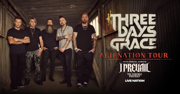 Win tickets to Three Days Grace - Alienation Tour at Mohegan Sun!