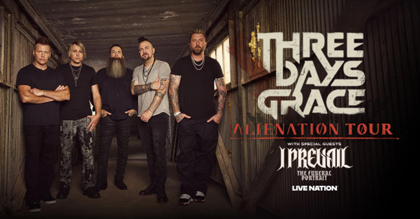Win tickets to Three Days Grace - Alienation Tour at Mohegan Sun!