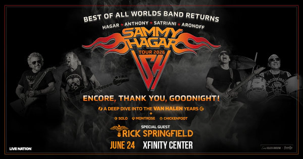 Win Tickets to Sammy Hagar’s Best of All Worlds 2026 Tour!