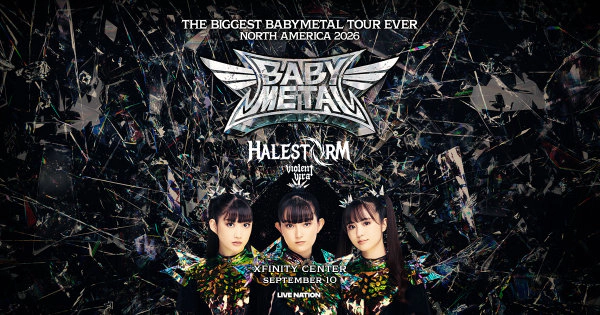 BABYMETAL with Halestorm & Violent Vira at Xfinity Center