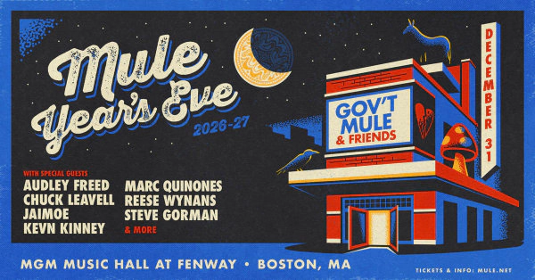 Gov’t Mule & Friends: Mule Year’s Eve 2026-2027 in Boston