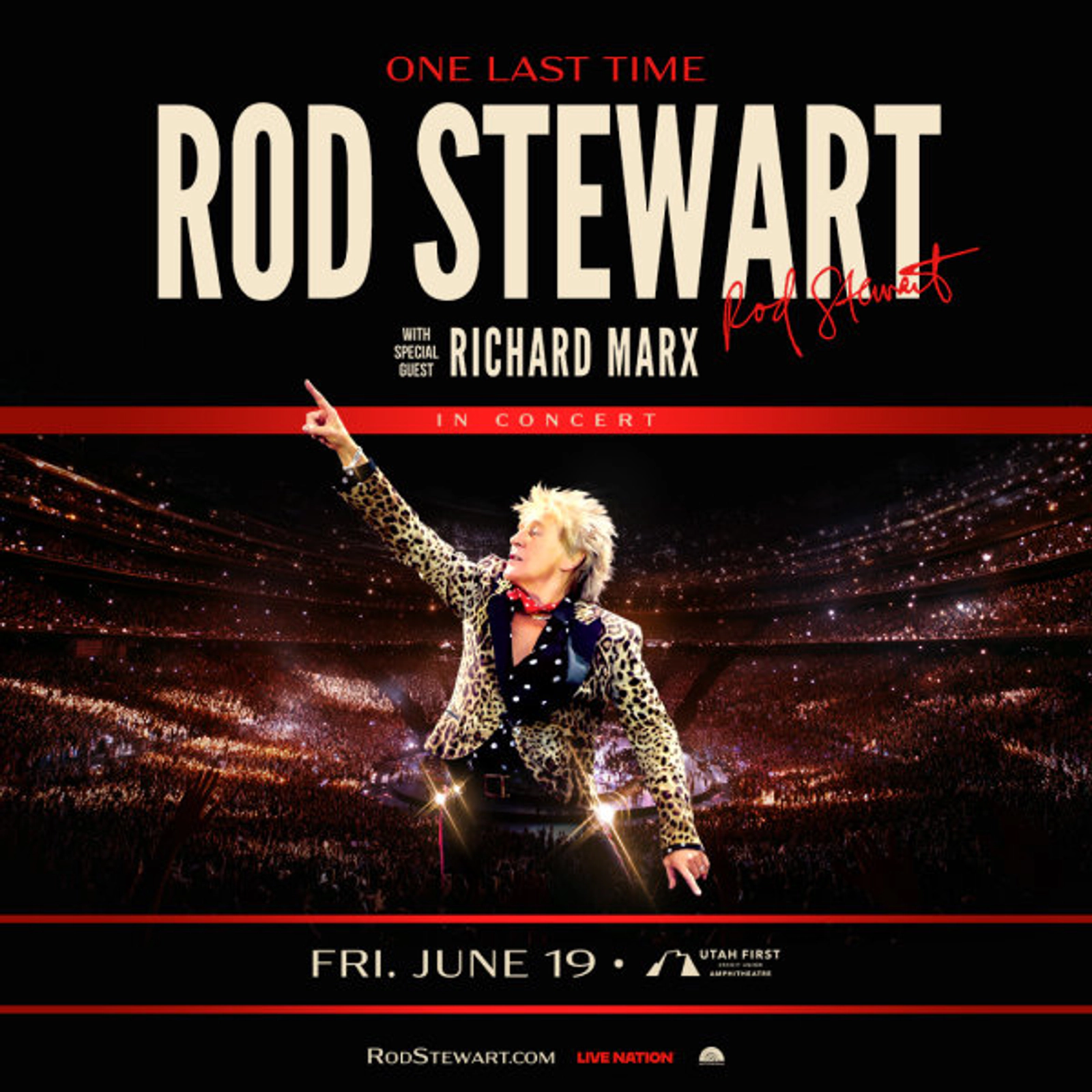 Tell Us What Rod Stewart Song You Heard for a Chance to Win 2 Tickets to see Rod Stewart!