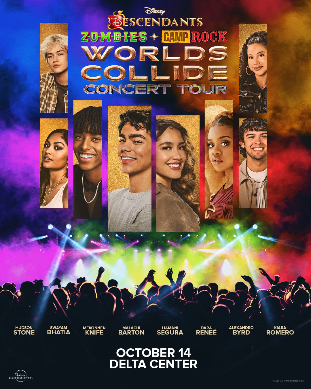 Enter To Win A Pair Of Tickets To Disney Worlds Collide Concert Tour At The Delta Center!