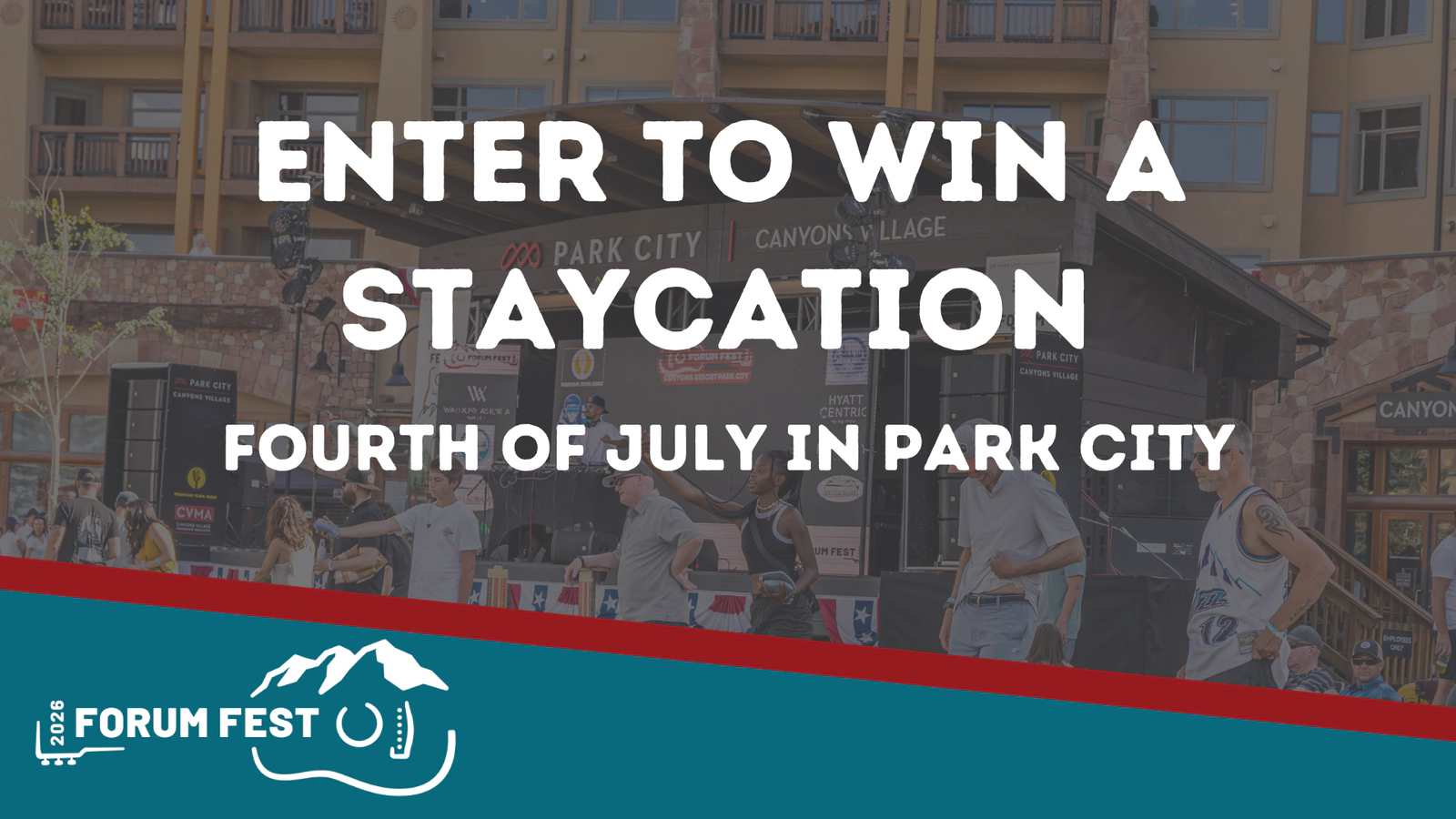 Win A Stay-cation For The Forum Fest In Park City!