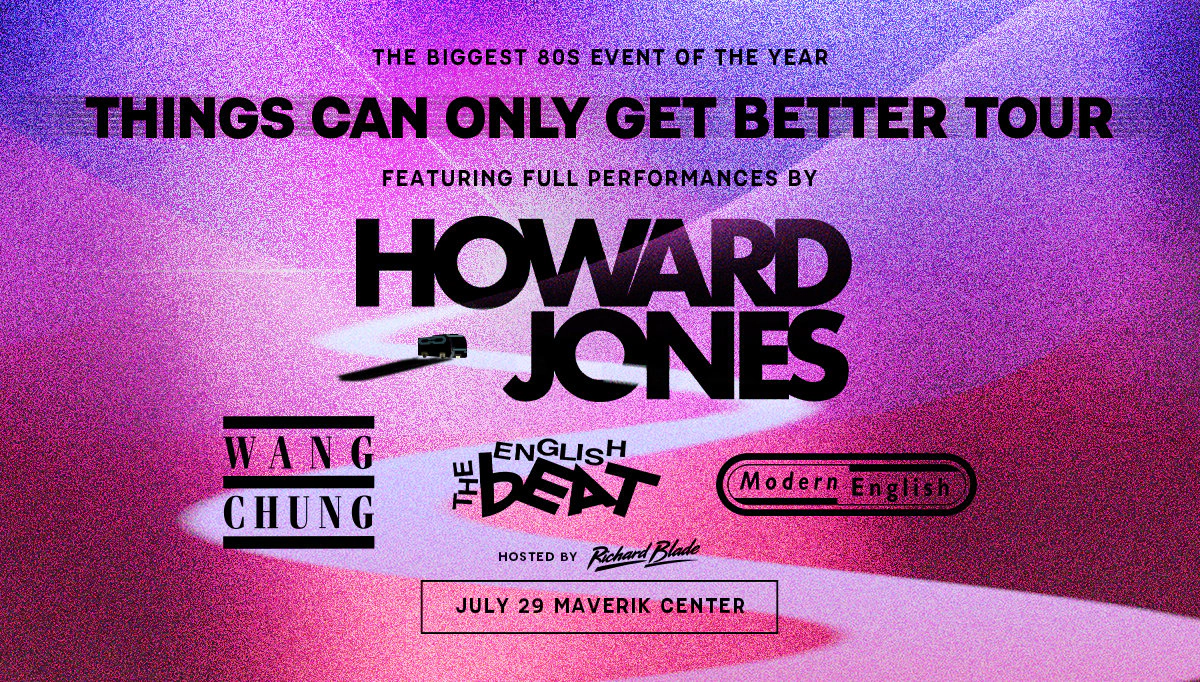 Win A Pair Of Tickets To Howard Jones On July 29th!
