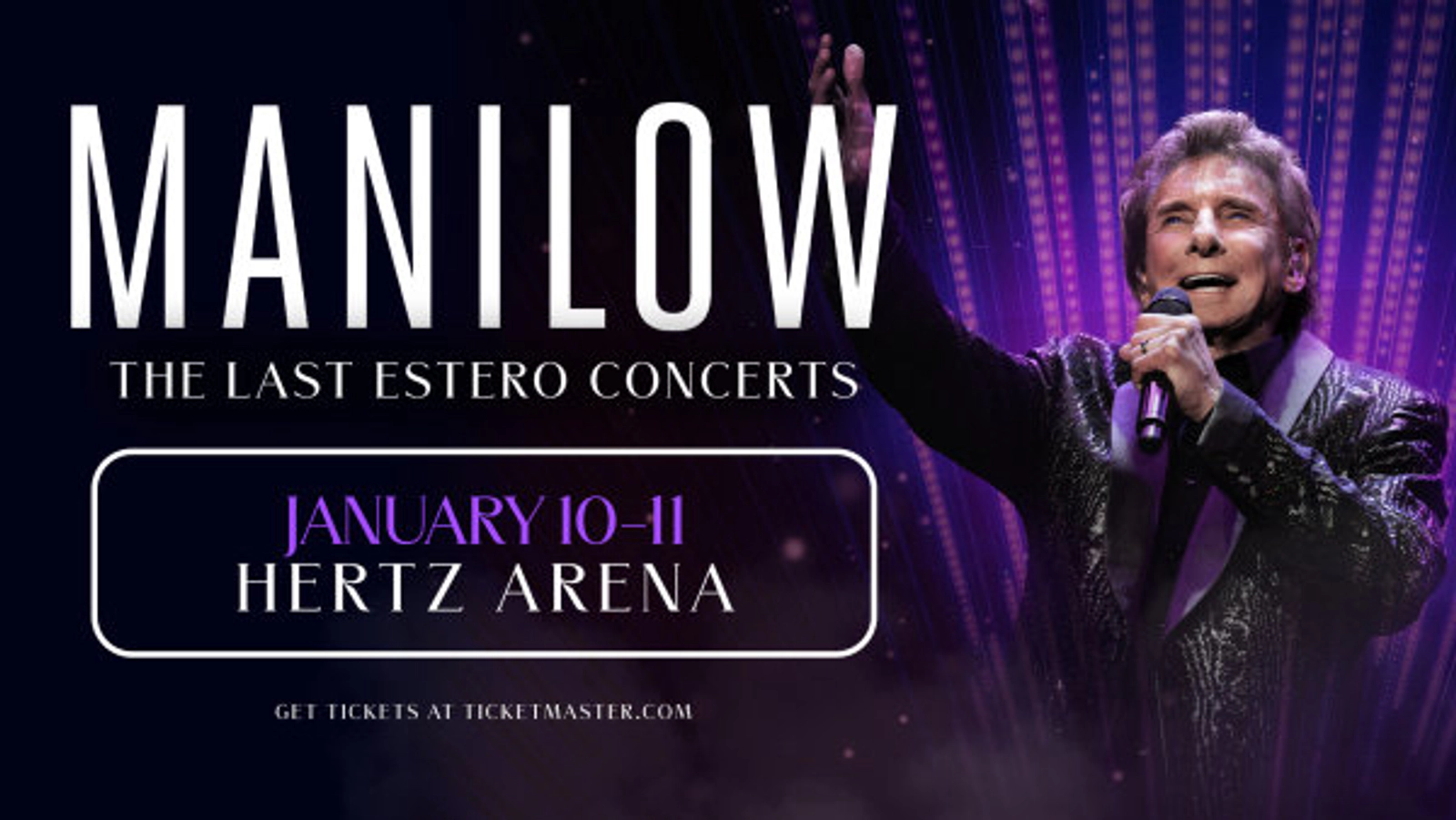 Win Tickets to see Barry Manilow!
