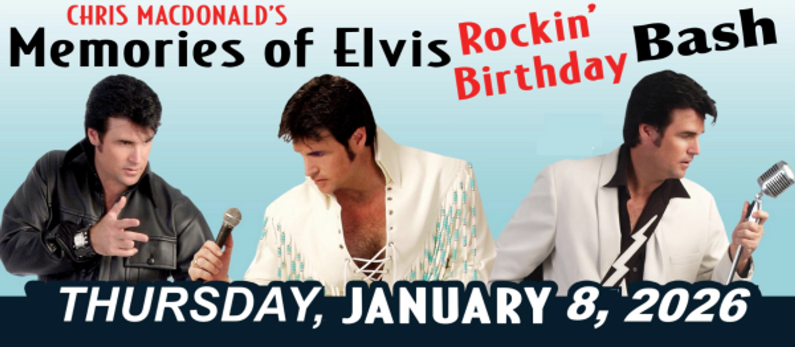 Elvis Birthday Bash at Barbara B Mann