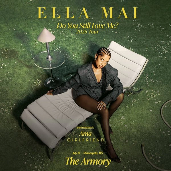 Win 2 tickets to see Ella Mai at The Armory on July 13th