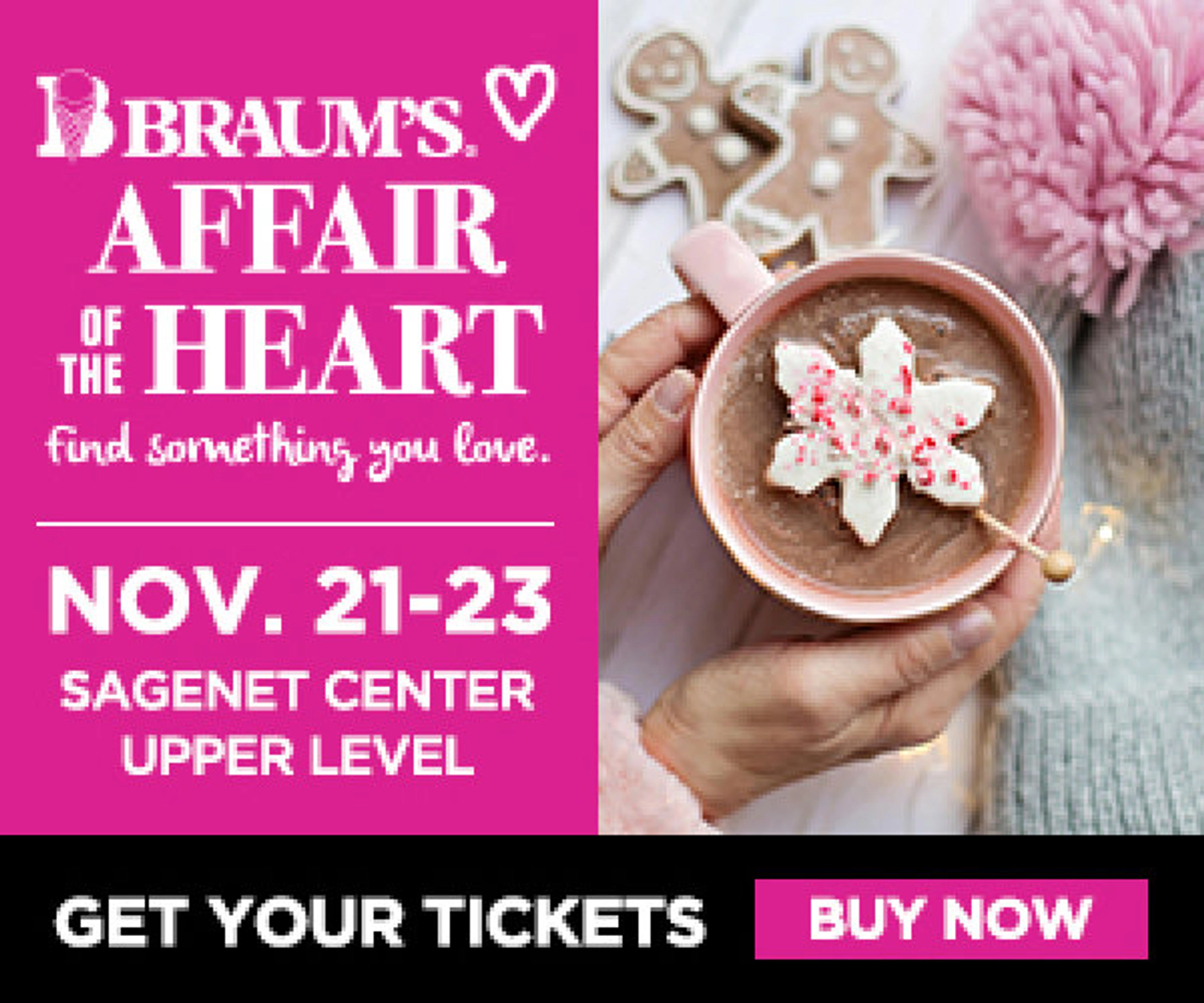 Win Braum's Affair of the Heart Tickets