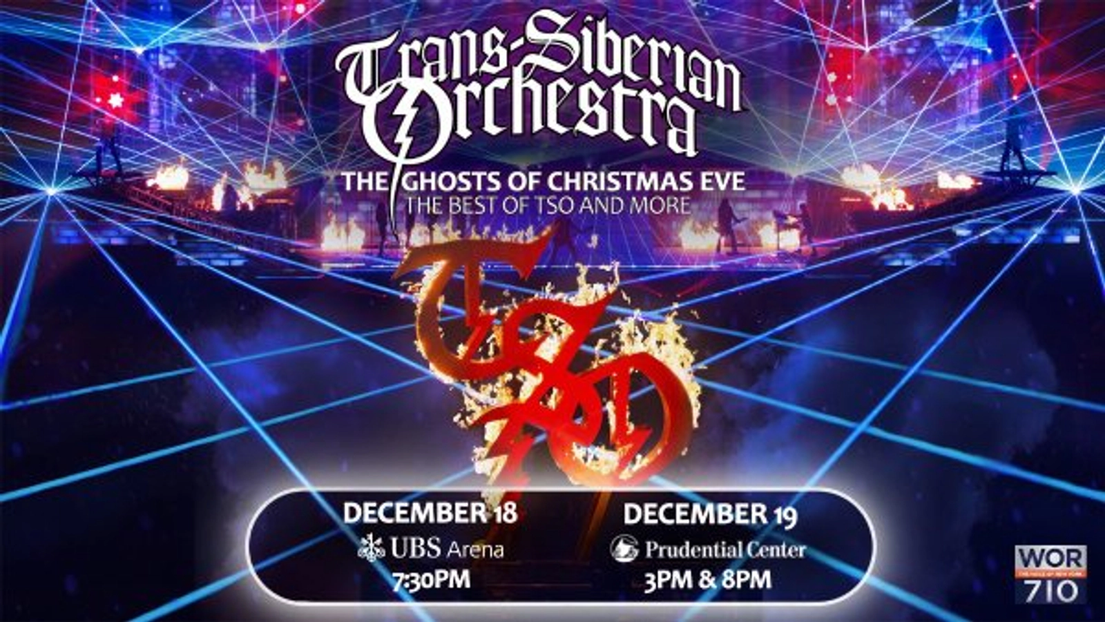 Enter to win a four pack of tickets to see Trans-Siberian Orchestra!