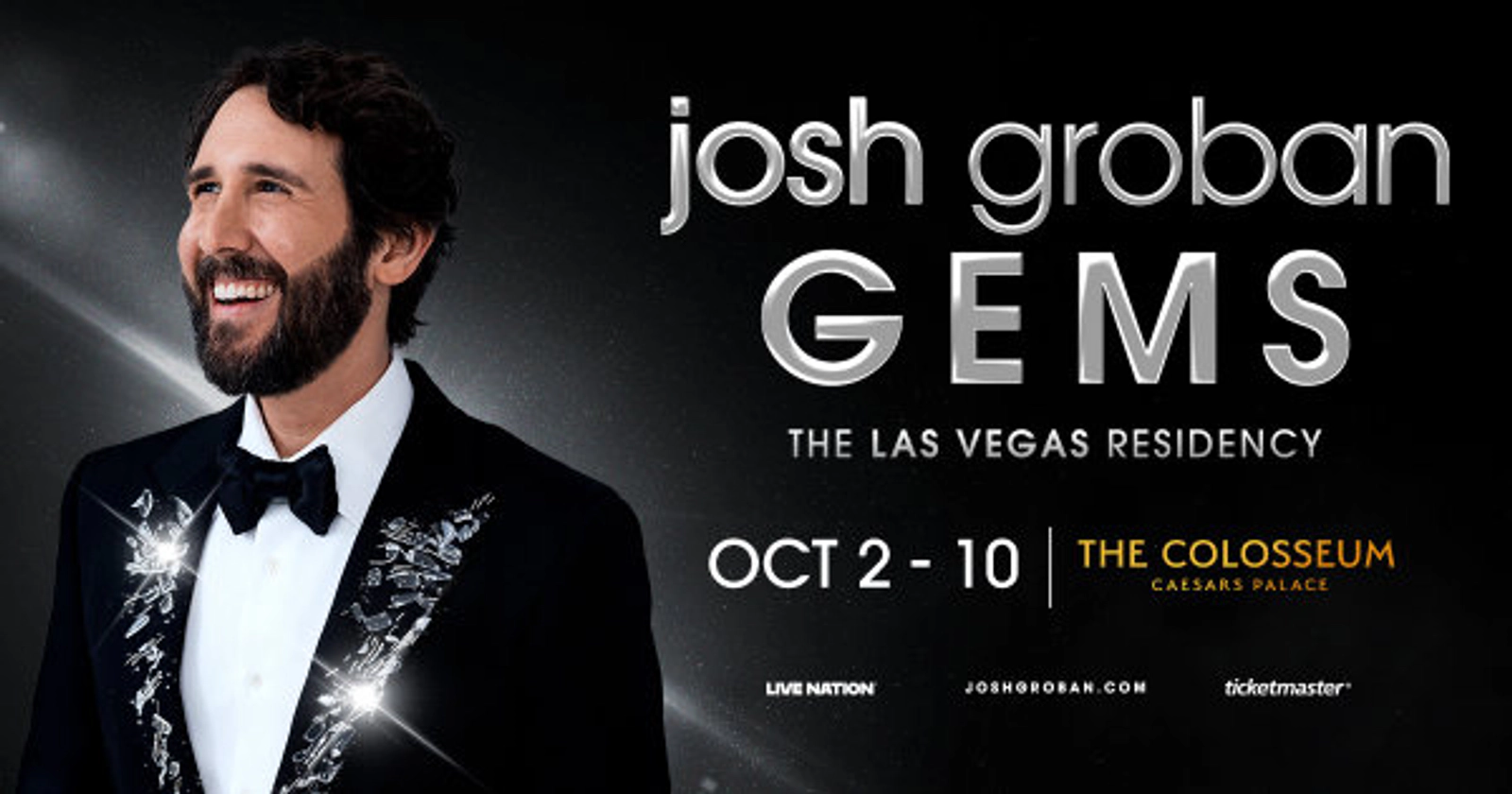 Enter To Win A Trip To See Josh Groban In Las Vegas