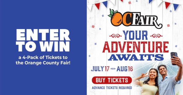 Enter to Win a 4-Pack of Tickets to the Orange County Fair!