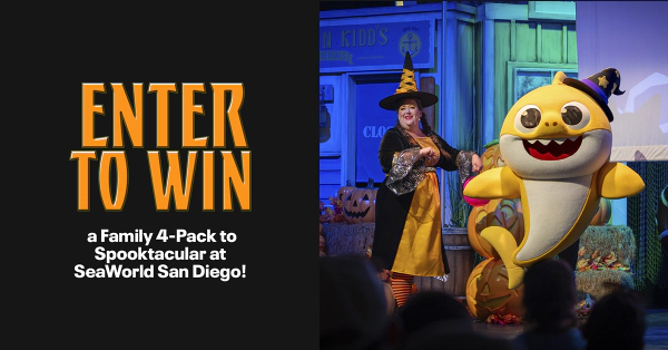 Win A 4-Pack of Tickets to SeaWorld San Diego's Spooktacular