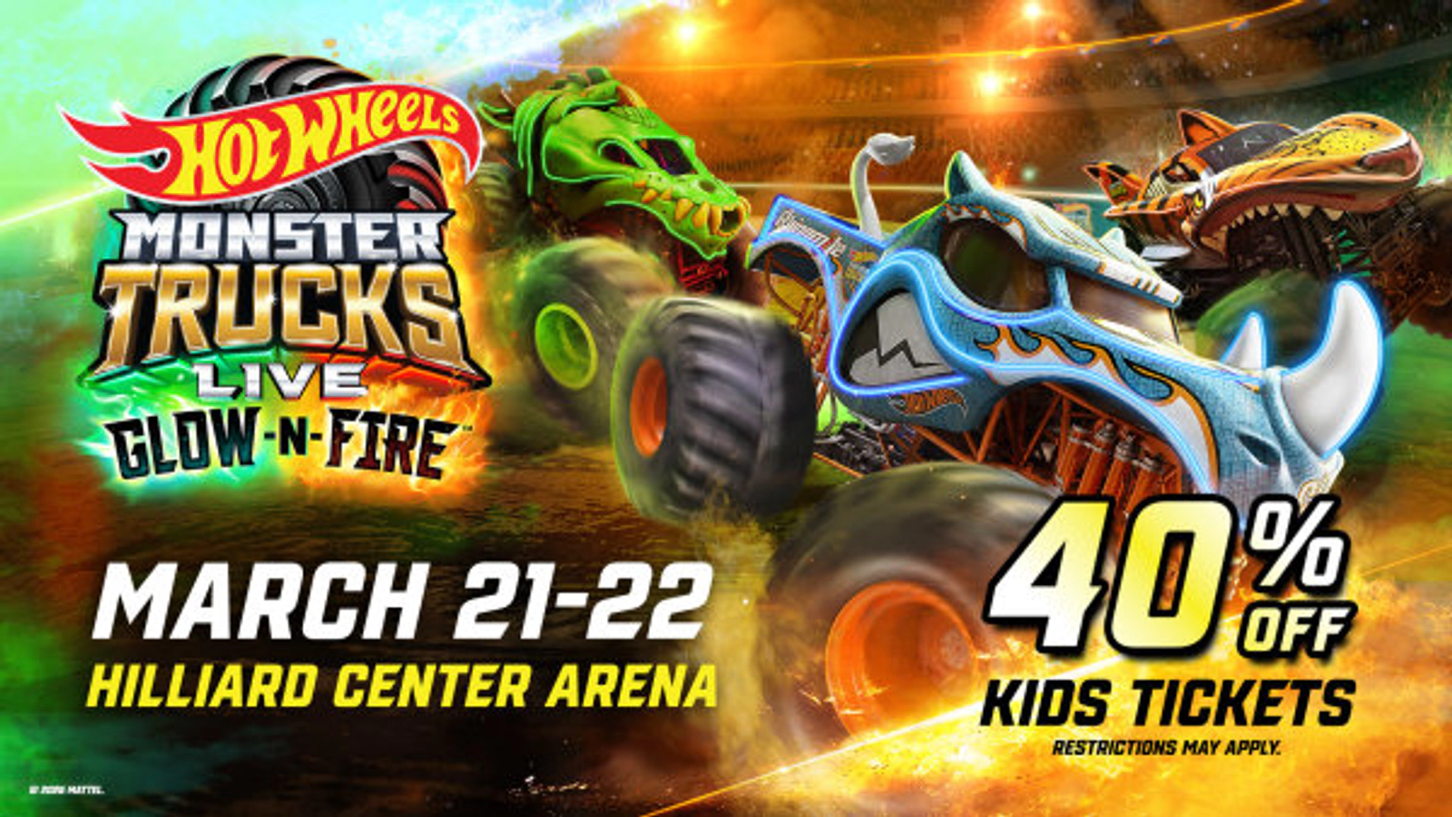 Hot Wheels Monster Truck Live in Corpus Christi