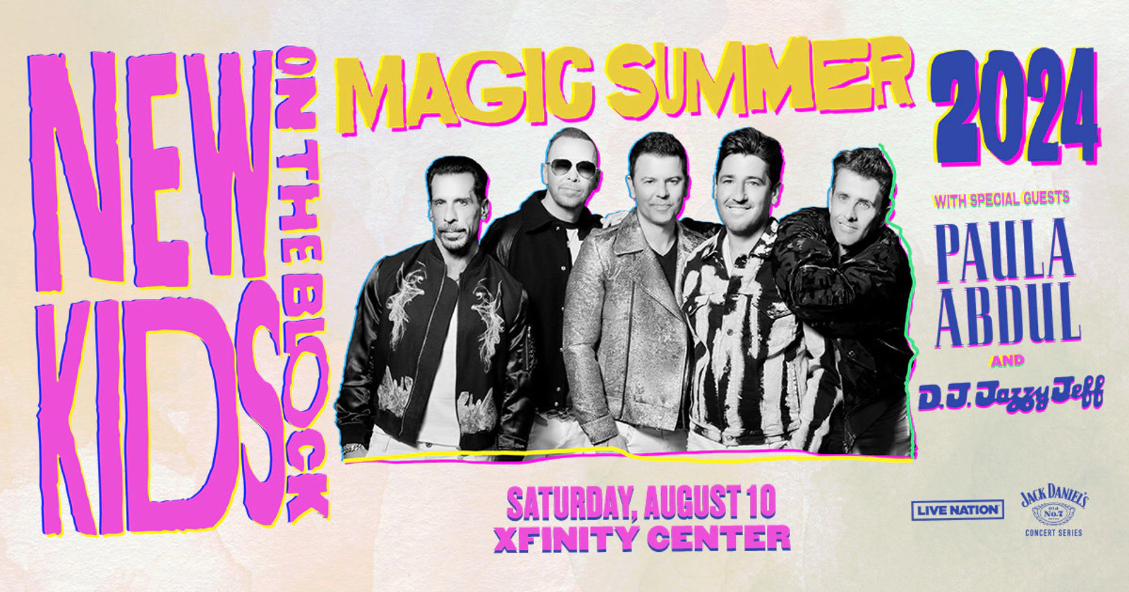 New Kids On The Block Magic Summer Tour 2024 Kiss 108 Kiss 108