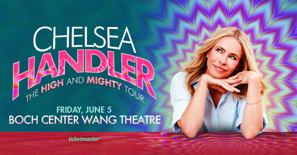 Chelsea Handler at the Boch Center Wang Theatre