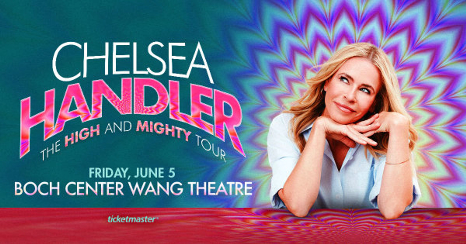 Chelsea Handler at the Boch Center Wang Theatre