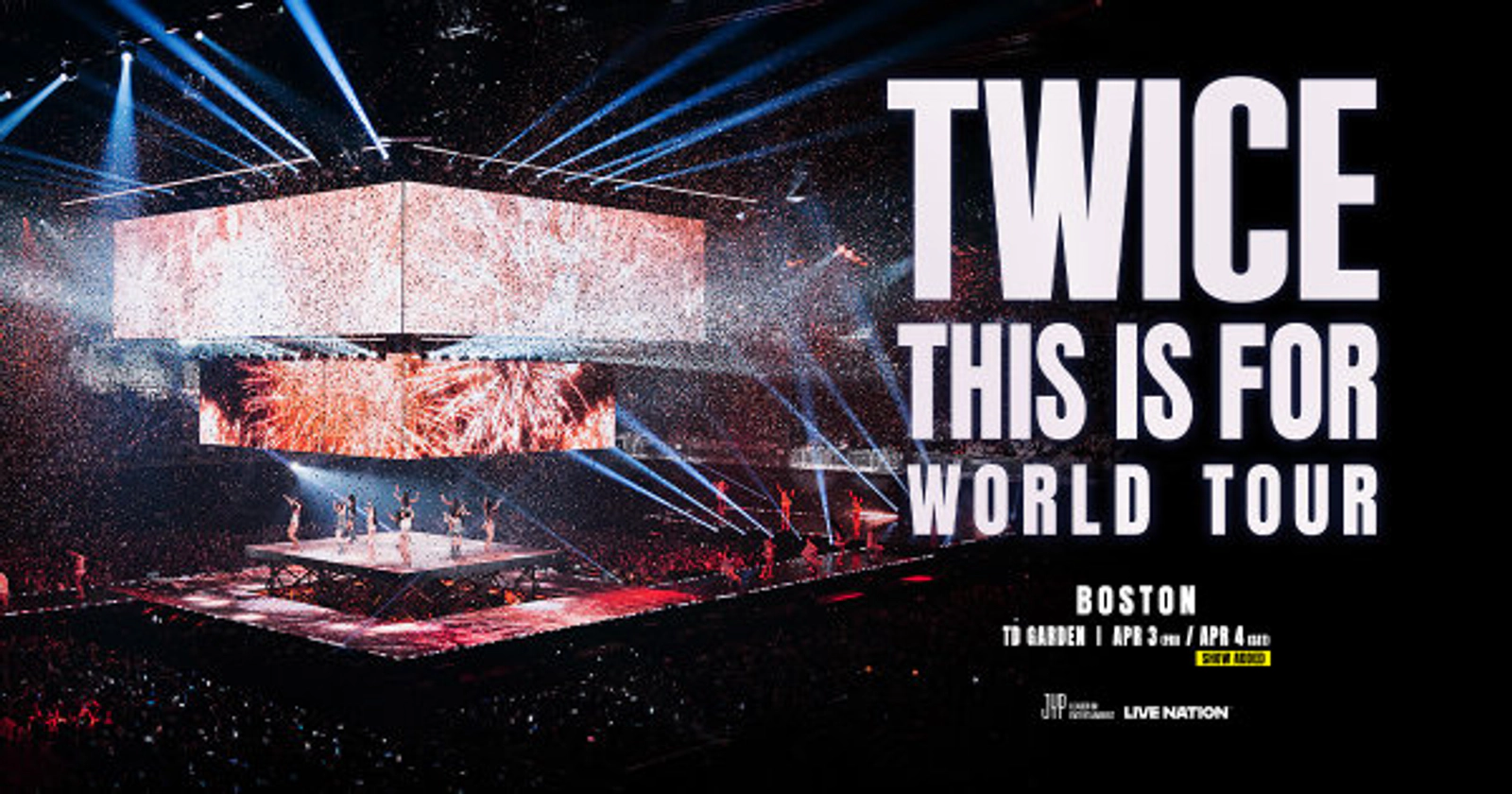 TWICE at TD Garden