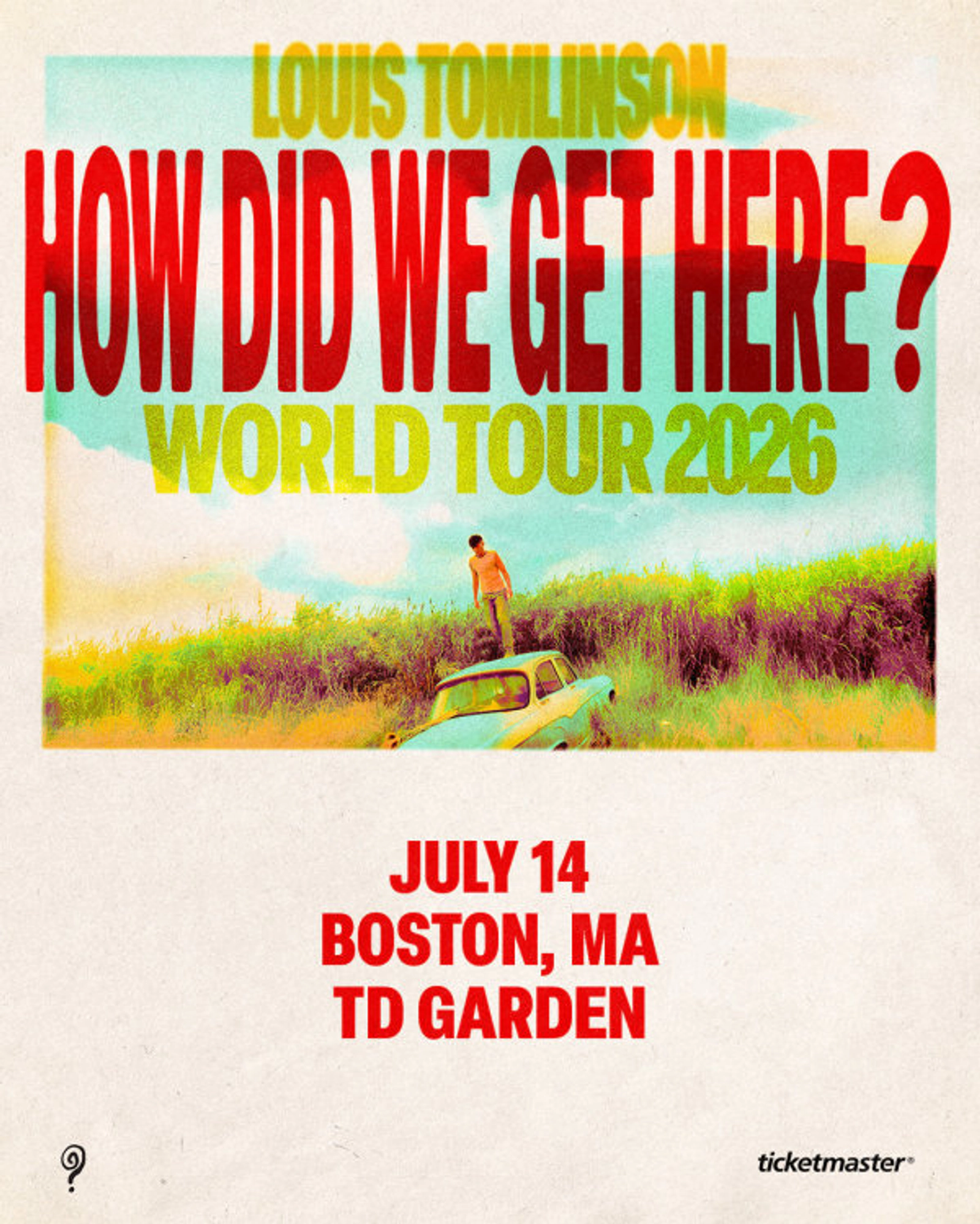 Louis Tomlinson at TD Garden