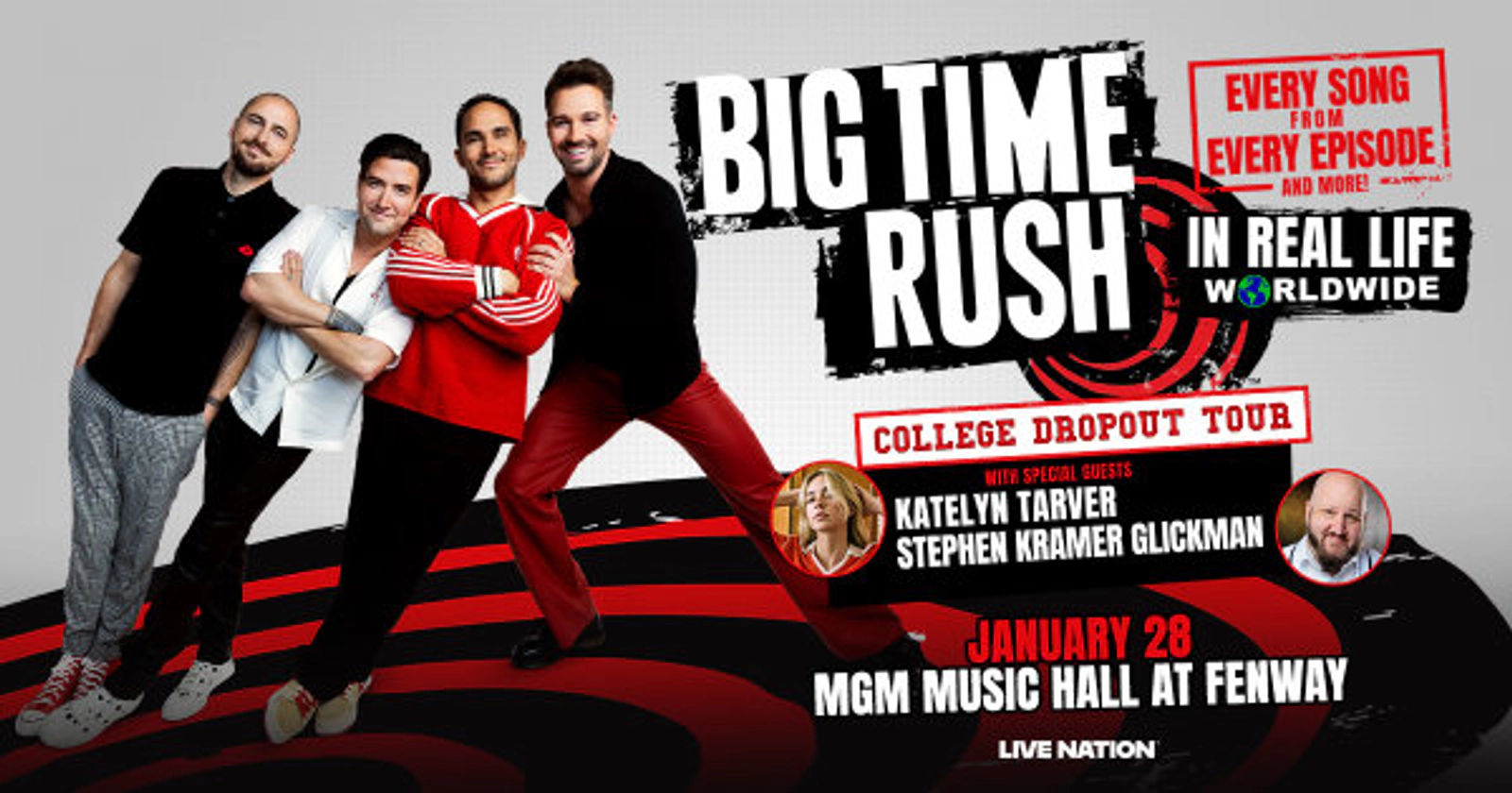Big Time Rush at MGM Music Hall
