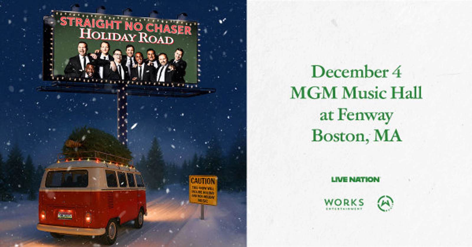 Straight No Chaser at MGM Music Hall