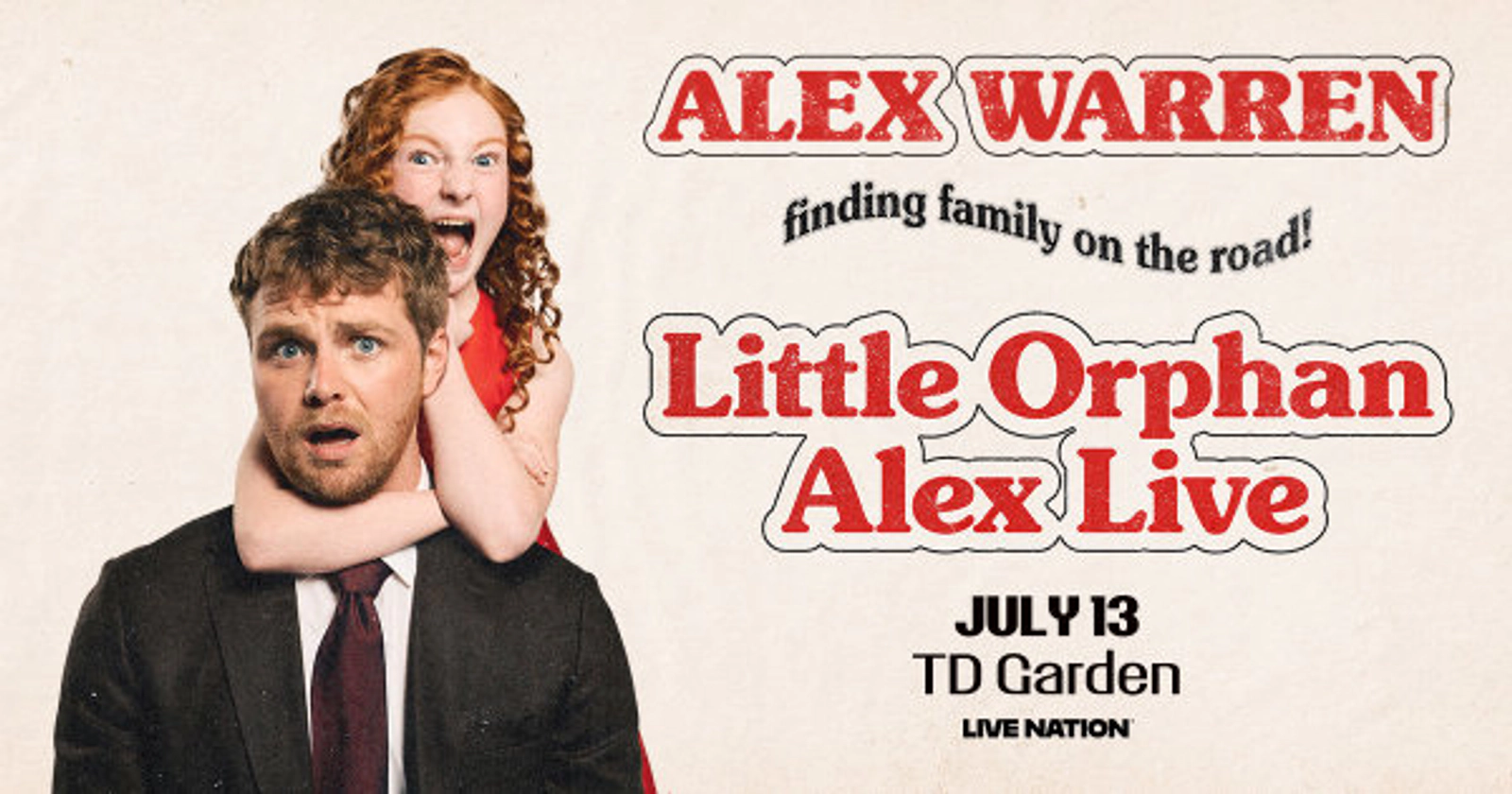 Alex Warren at TD Garden