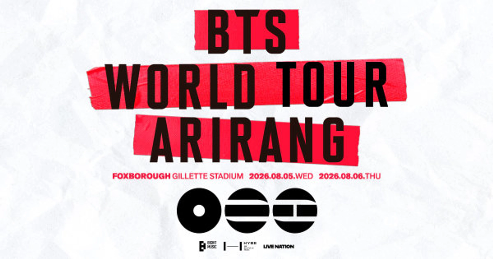 BTS at Gillette Stadium