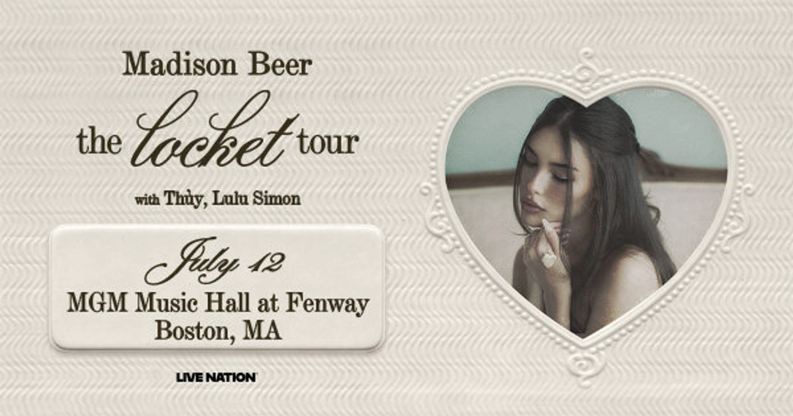 Madison Beer at MGM Music Hall Fenway