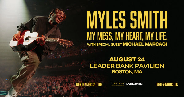 Myles Smith at Leader Bank Pavilion