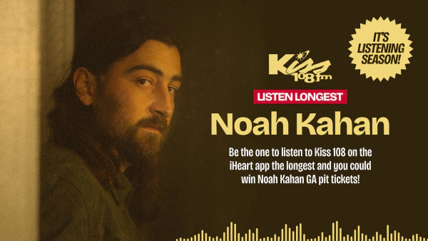 Listen Longest for Noah Kahan GA Pit Tickets