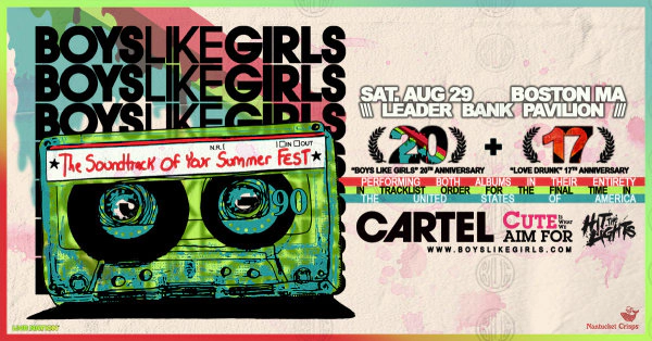 Boys Like Girls at Leader Bank Pavilion