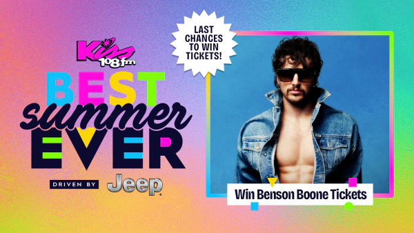 Best Summer Ever Driven By Jeep: Last Chance Benson Boone Tickets