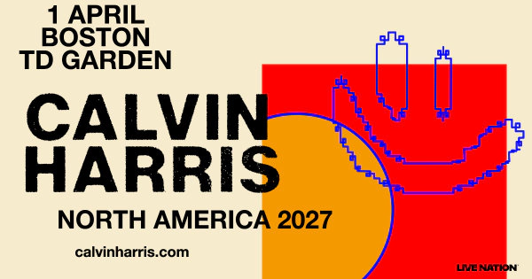 Calvin Harris at TD Garden