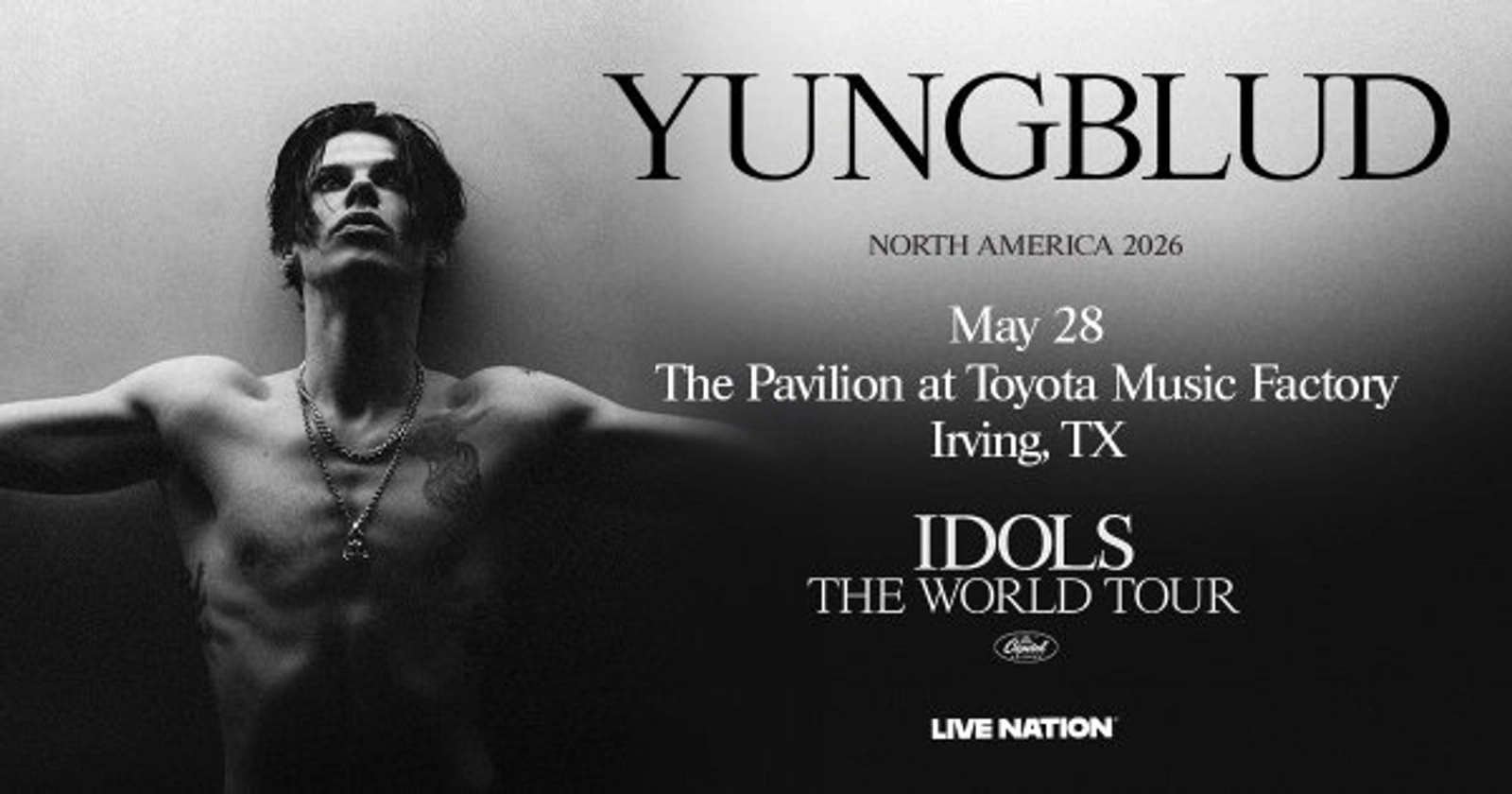Enter to WIN tickets to YUNGBLUD: IDOLS – THE WORLD TOUR (Texas Date)