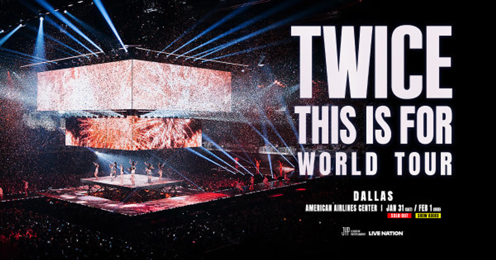 ENTER TO WIN TICKETS TO THE TWICE THIS IS FOR WORLD TOUR (TEXAS DATE)