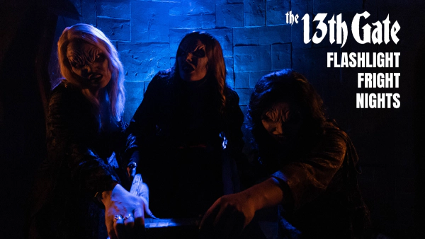 Lights Out - Win A VIP 4-Pack To The 13th Gate's Flashlight Fright Nights!