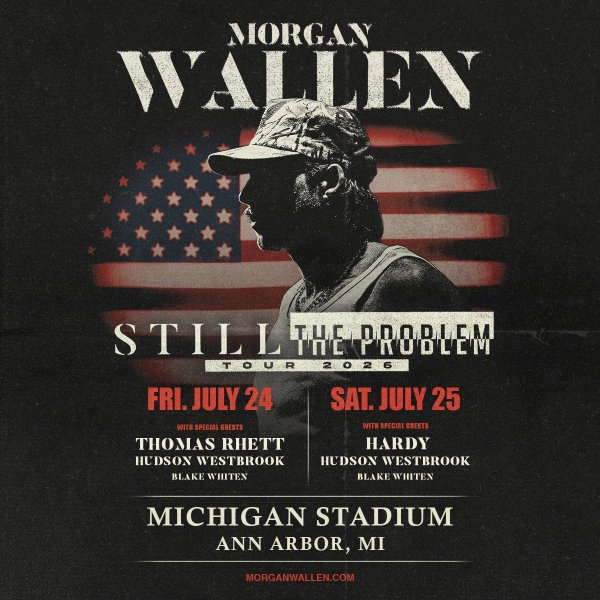 Enter to win tickets to see Morgan Wallen!