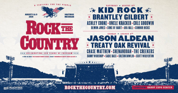 Win Rock The Country 2026 Tickets!