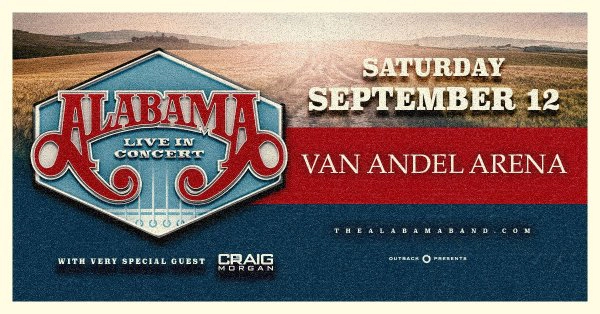 Win tickets to see Alabama!