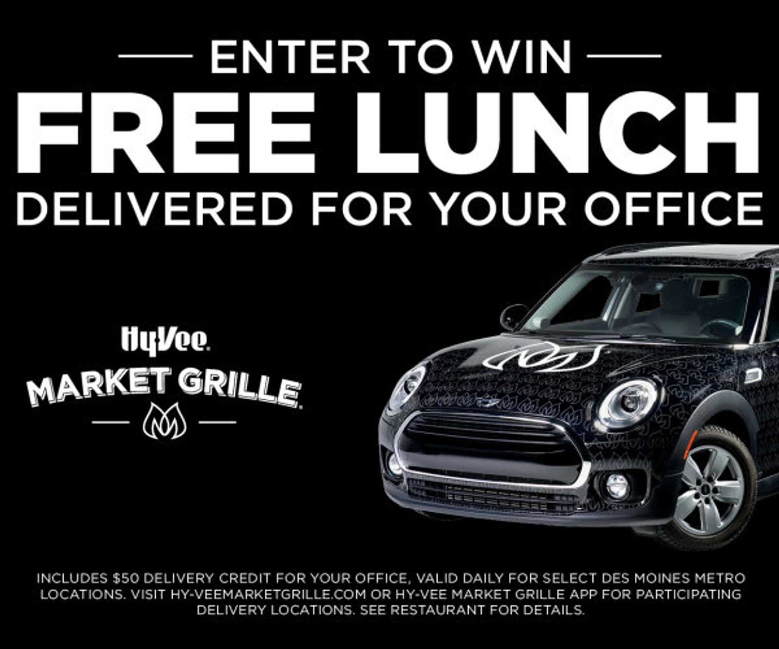 WIN HY-VEE MARKET GRILLE OFFICE DELIVERY!  - Thumbnail Image