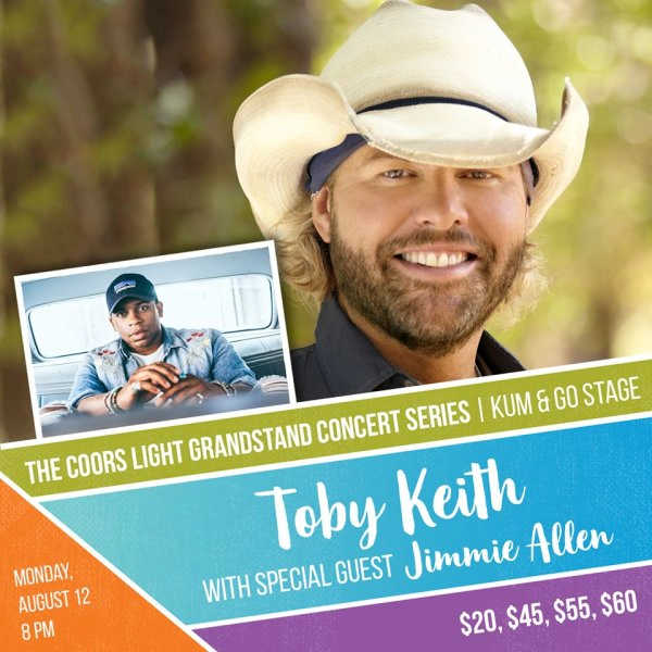 Win tickets to Toby Keith at the Iowa State Fair!  - Thumbnail Image
