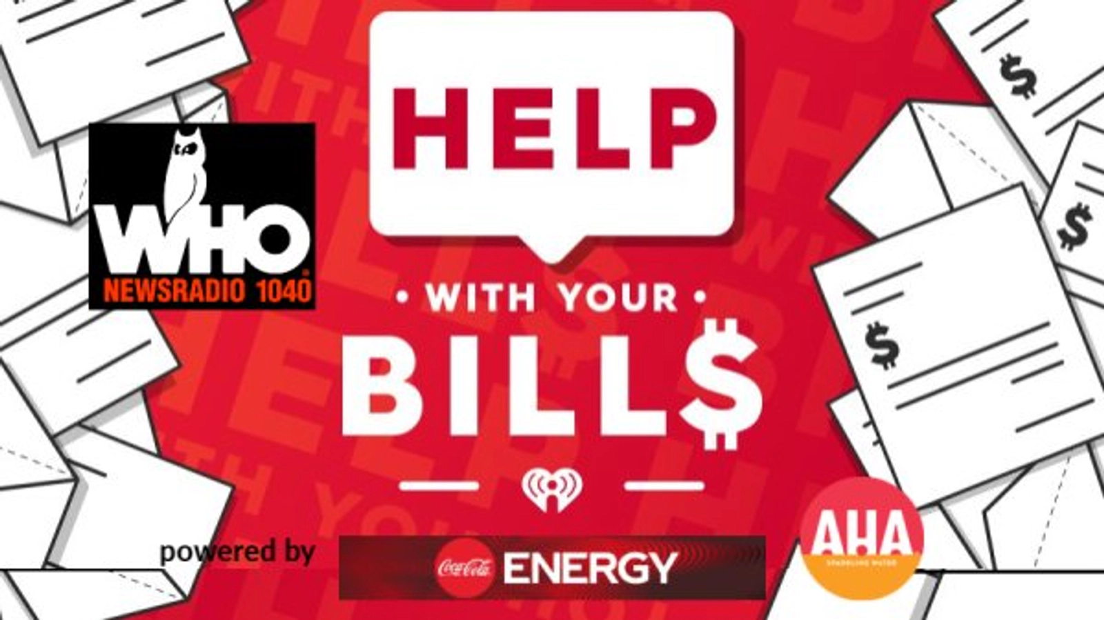 Listen to Win $1,000 - Powered by Coca Cola Energy and AHA Sparkling Water - Thumbnail Image