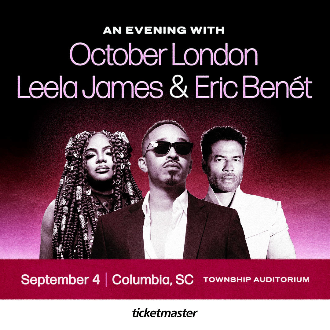 Win Tickets To See October London, Lella James, Eric Benet Live