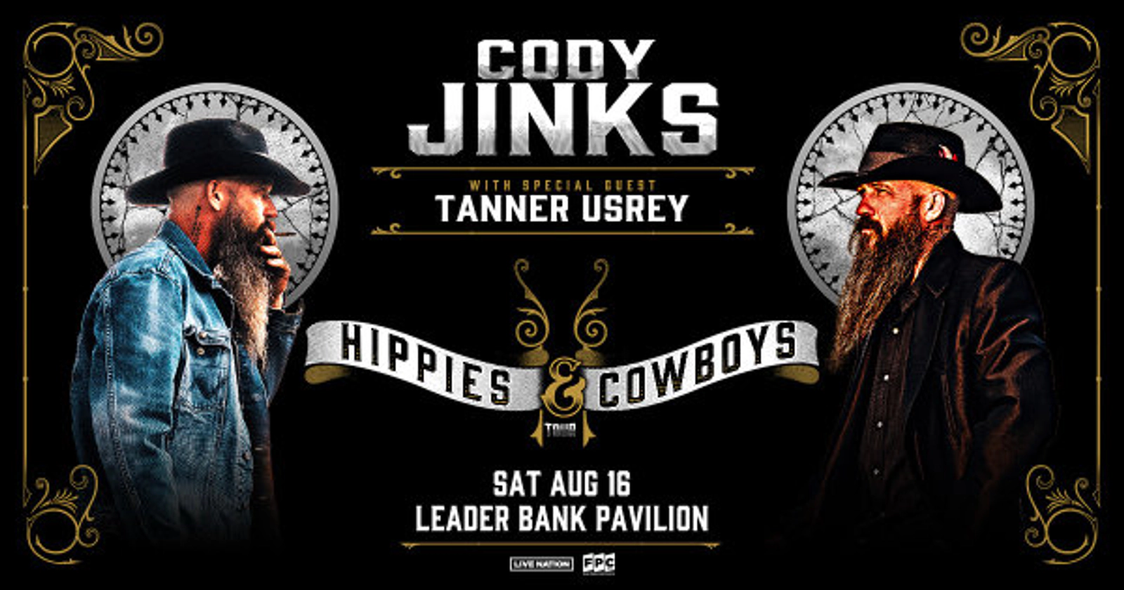 Cody Jinks at Leader Bank Pavilion | 101.7 The Bull | 101.7