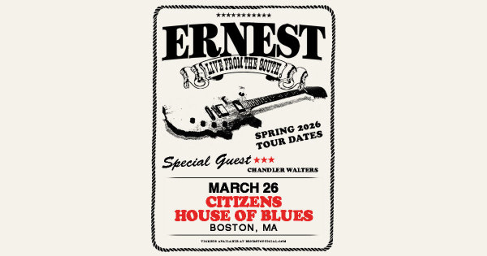Ernest at Citizens House of Blues